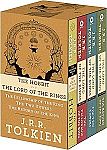 The Hobbit and The Lord of the Rings 4-Book Boxed Set $13.59
