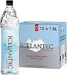 12-Pack 50.7-Oz Icelandic Glacial Natural Spring Alkaline Water $25.02 (Typical price: $48.16)