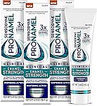 3-pack Sensodyne Pronamel Clinical Enamel Strengthening Toothpaste 3.4 oz $12.59