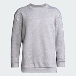 adidas kids' fleece crewneck sweatshirt $10 + Free Shipping