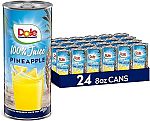 24-pack Dole 100% Pineapple Juice 8.0 fl oz $11.89