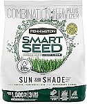 Pennington Smart Seed Sun and Shade North 3 lb. 750 sq. ft. Grass Seed and Lawn Fertilizer $11 + Free Shipping