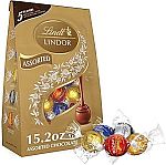 15.2oz Lindt LINDOR Assorted Chocolate Candy Truffles $7.66 and more