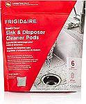 6-Pack Frigidaire ReadyClean Probiotic Sink and Disposer Cleaner $7.27