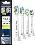 4-Pack Philips Sonicare DiamondClean Replacement Toothbrush Heads $25.61