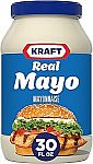 30-Oz Kraft Real Mayo Creamy & Smooth Mayonnaise $2.39