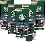 50-Count Starbucks by Nespresso Original Line Dark Roast Espresso $15.54 and more
