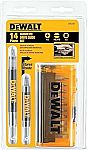 14-Piece DeWalt Screwdriver Bit Magnetic Drive Guide Set $9.80