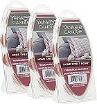 3-pack 6 Count Yankee Candle Home Sweet Home Wax Melts $7.12