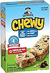 58 Count Quaker Chewy Granola Bars $9.84