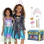 10-Pc Disney The Little Mermaid Ariel and Ursula Dress Up Trunk $5.35
