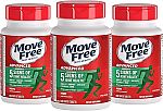 3-Pack 120-Ct Move Free Advanced Glucosamine Chondroitin MSM Joint Support Supplement $50