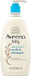 18-Oz Aveeno Baby Daily Moisture Gentle Body Wash & Shampoo $6.39 (Reg $16.35)
