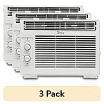 (Price Error?) 3-Pack Midea 5,000 BTU Window Air Conditioner $139 (Reg $468)