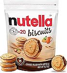 20-Count Nutella Biscuits Cookies $4