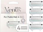 4-Count Gillette Venus Intimate Grooming Womens Razor Blade Refills with Bikini Trimmer $7.15 (Reg $14.48)