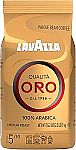 2.2 Pound Lavazza QualitÃ Oro Whole Bean Blend, Medium Roast $12.76
