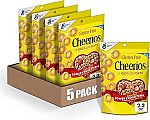 5-pack Cheerios Whole Grain Breakfast Cereal 2.2 oz Pouch $2.43