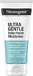 3.4 oz Neutrogena Ultra Gentle Fragrance Free Daily Face Moisturizer $4.49