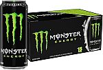 15-Pack 16-Oz Monster Energy Drink (Original) $17.49 (Reg $26.24)