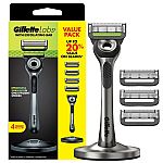 Gillette Labs Razor Handle + 4 Blade Refills $10