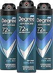 3-Pack 3.8-Oz Degree Men Antiperspirant Deodorant Dry Spray (Cool Rush) $9.68 (Reg $16.99)