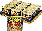 12-Pack 12-Oz SPAM Less Sodium $27