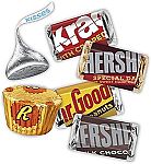 35 oz HERSHEY'S and REESE'S Assorted Chocolate Flavored Candy Party Pack $9.86 and more