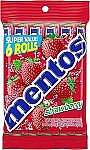 6-Count 1.32-Oz Mentos Mint Chewy Candy Roll (Strawberry) $2.54