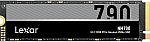 Lexar 1TB NM790 SSD PCIe Gen4 NVMe M.2 2280 Internal Solid State Drive $49