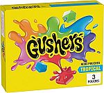 3 ct Gushers Tropical Fruit Flavored Snacks $0.65