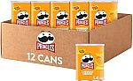 12-pack 1.4 oz Pringles Crisps, Grab N' Go, Cheddar Cheese $7.67