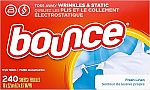 240-Ct Bounce Dryer Sheets Laundry Fabric Softener $6