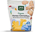 11 Ounce 365 by Whole Foods Market, Cookie Animal Whole Grain Honey Cinnamon Organic $2.63