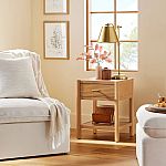 Hearth & Hand Magnolia Wood End Table $40