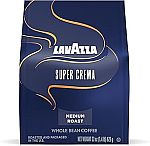 22 oz Lavazza Super Crema Whole Bean Coffee $10.87 and more