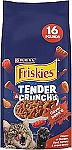 16-Lb Purina Friskies Tender and Crunch'd Cat Food $8.39