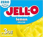 Jell-O Lemon Sugar Free Gelatin Dessert Mix (0.3 oz Box) $0.63
