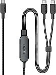 Anker 4-Foot USB C to 2X USB C 140W Max Fast Charging Cable $18.99