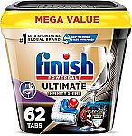 62-Count Finish Ultimate Plus Infinity Shine Dishwashing Tablets $11.16 (Reg $22.60)
