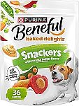 36-Oz Purina Beneful Baked Delights Snackers Dog Treats $5.99