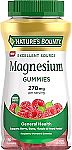 90 Count Nature's Bounty Magnesium 270mg Gummies $4.43 and more