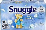 200-Count Snuggle Fabric Softener Dryer Sheets $5.57 (Reg $10.99)
