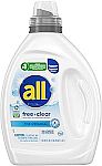 3-Count 50-Oz all Liquid Laundry Detergent (Unscented) $32.03