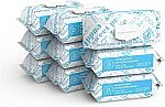 9-Pack of 90-Count Amazon Elements Baby Wipes (Unscented) $18