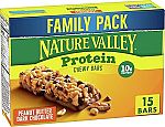 15 Counts Nature Valley Chewy Granola Bars $6.40