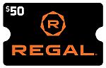 50 Regal Cinemas eGift Card (Digital Delivery) $35