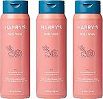3-pack 16 oz Harry's Men's Body Wash Shower Gel $9.42