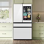 Samsung Bespoke 23 cu. ft. Counter Depth 4-Door French Door Refrigerator $1699