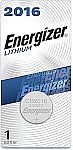 Energizer 2016 Batteries 3V Lithium $1